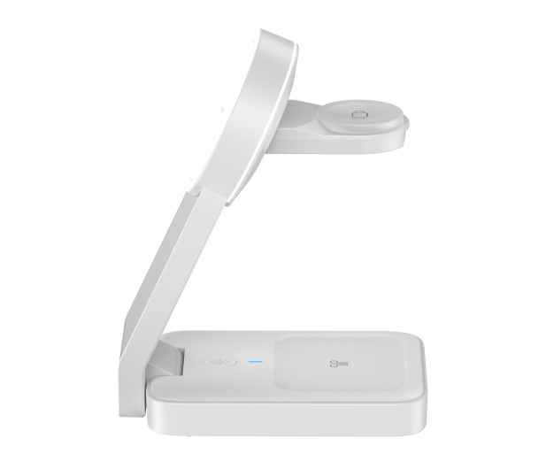 Silver Monkey Alu MagCharger Qi2 3in1 biała - 1328386 - zdjęcie 3